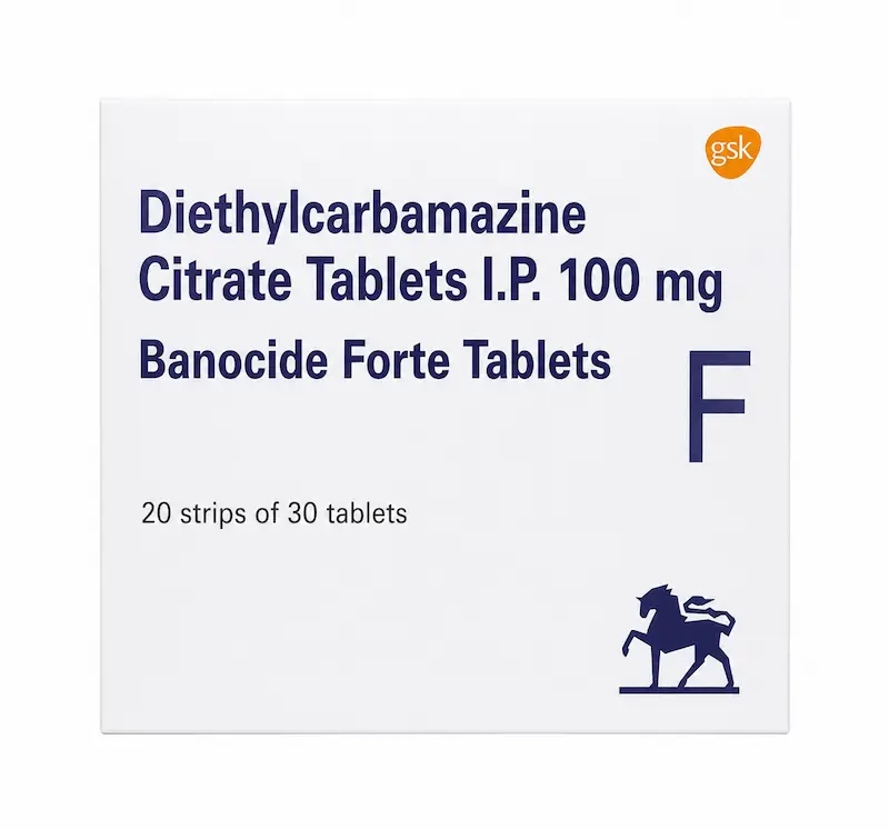반노시드 포르테 100 (디에틸카바마진 100mg)
