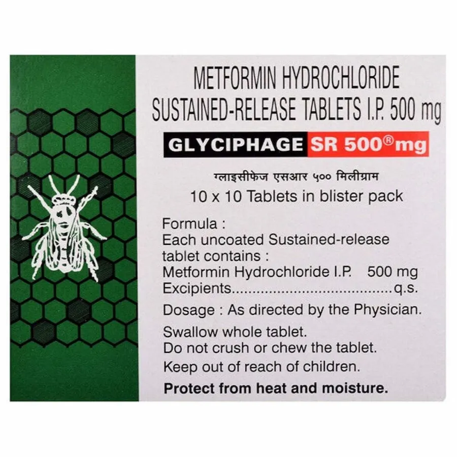 메트포르민 글리시파지 500mg