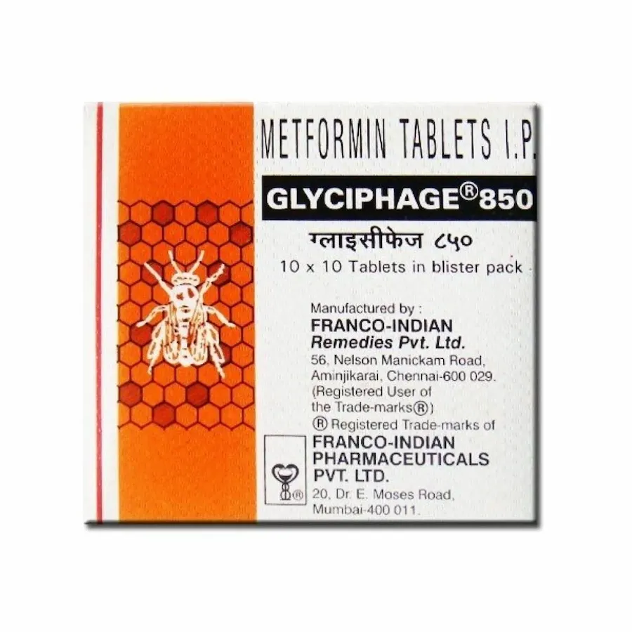 메트포르민 글리시파지 850mg